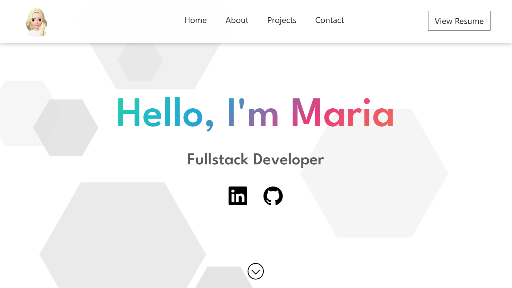 My portfolio preview